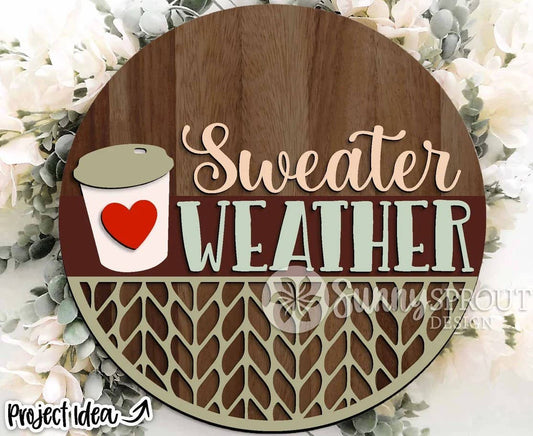 Sweater Weather Hanger DIY
