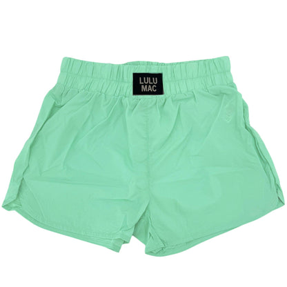LULU MAC SOLID SHORTS-MINT-ADULT