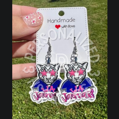 Preppy Mascot Earrings