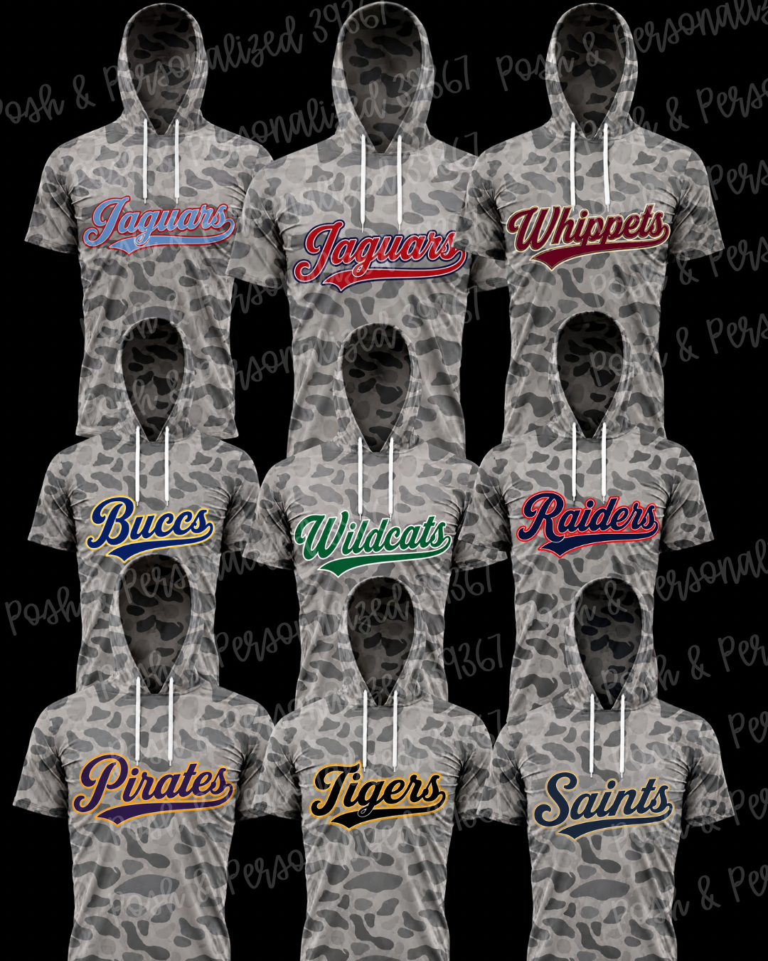 Camo Dri Fit Varsity Hoodie Boys