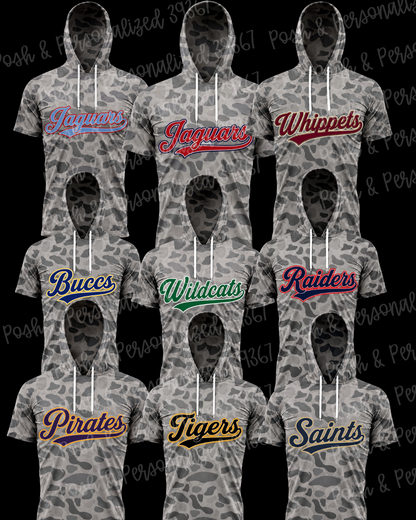Camo Dri Fit Varsity Hoodie Boys