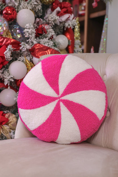 Christmas Pillows-Pink Peppermint-Ready to Ship Now!