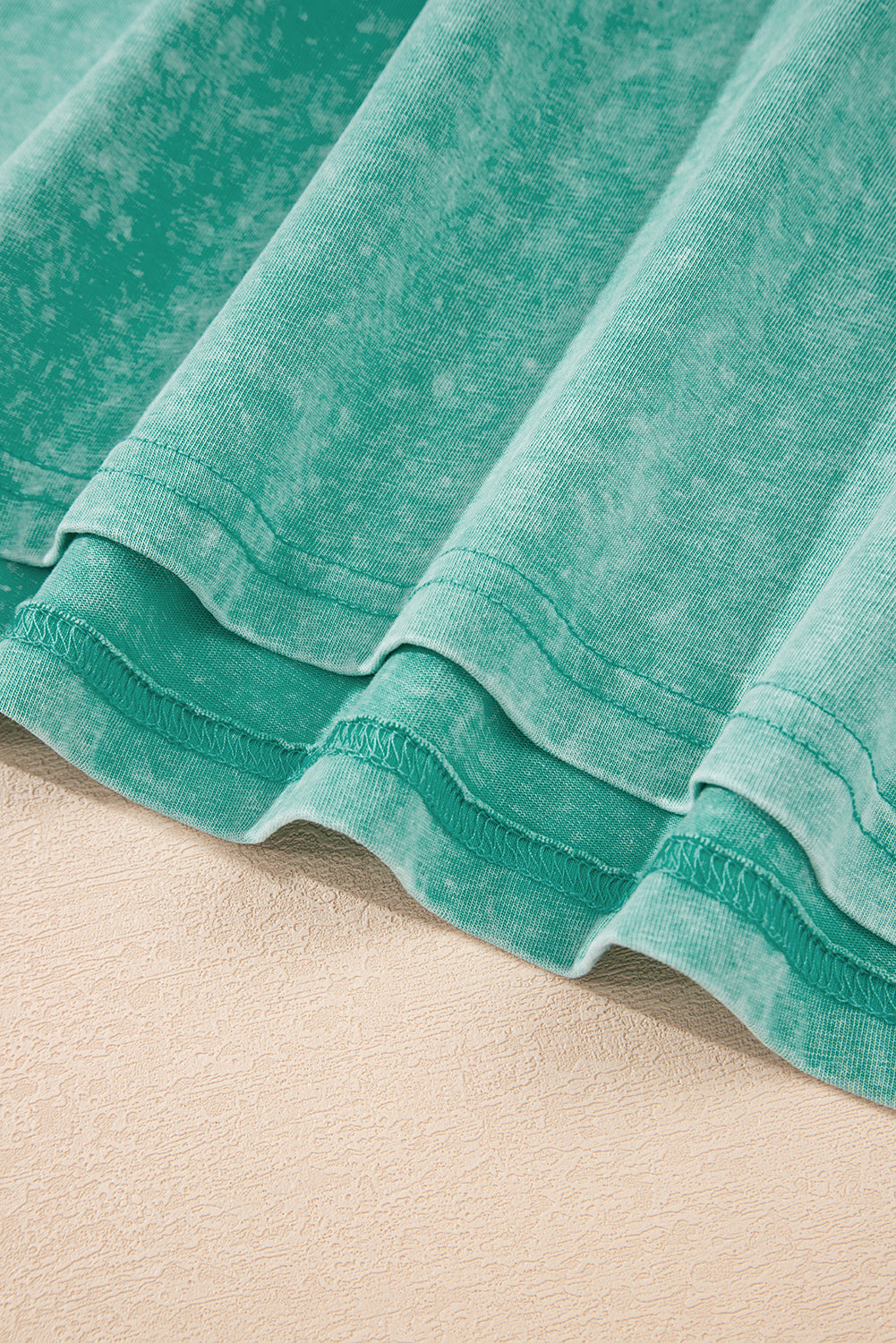 Beau Blue Mineral Wash Pocket Tank Mini Dress