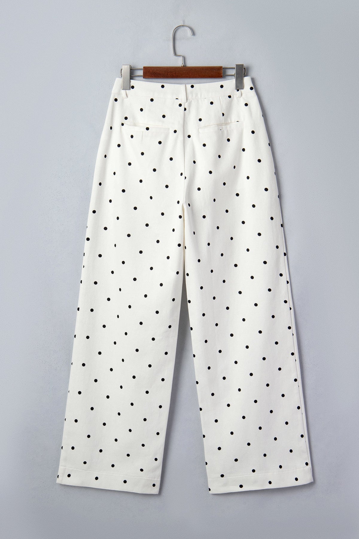 Polka Dot Scalloped Jeans RTS