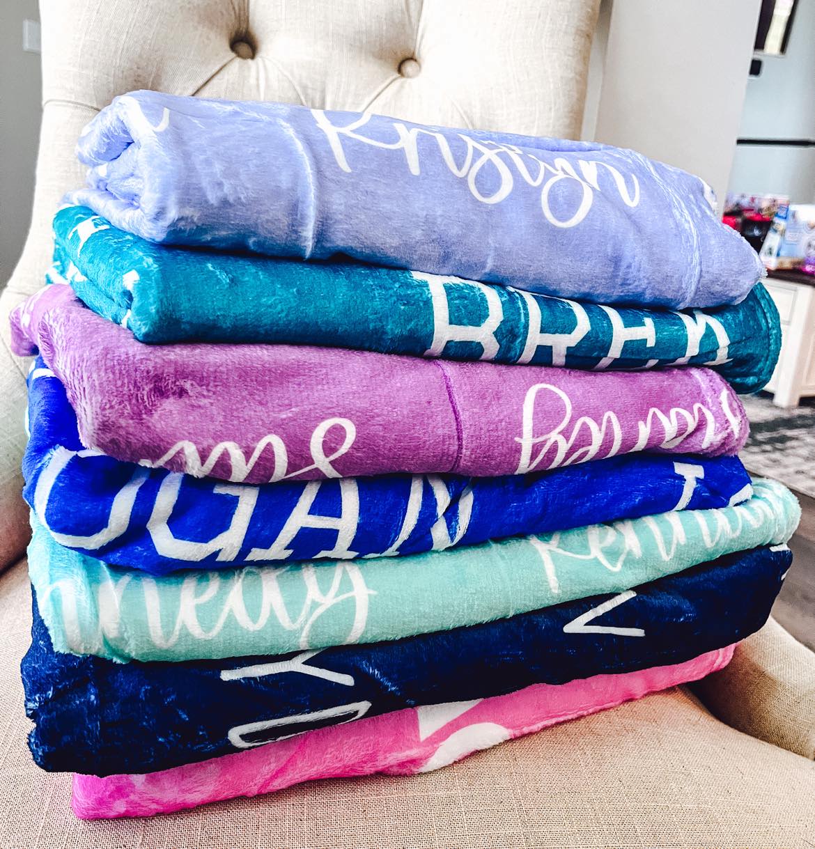 PREORDER: Repeating Name Blanket  7.7.25