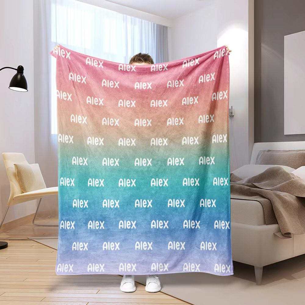 PREORDER: Repeating Name Blanket  7.7.25