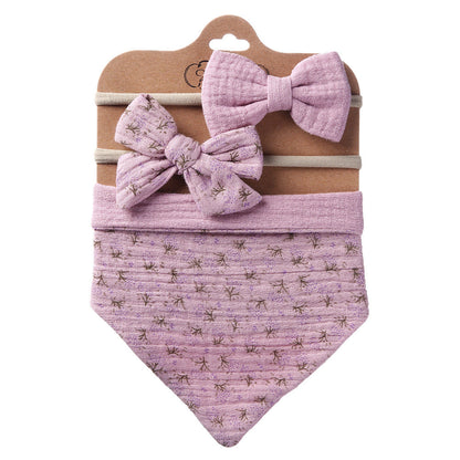 *Preorder: Muslin Bib and Bows Pack*
