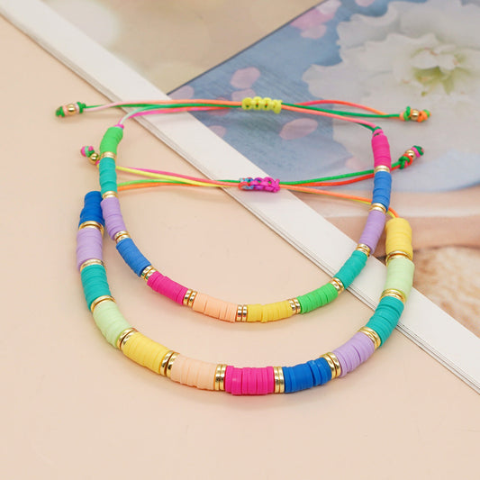 Preorder: Summer Heishi Bead Bracelet*
