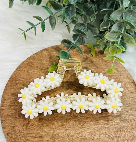 Daisy Hair Claw