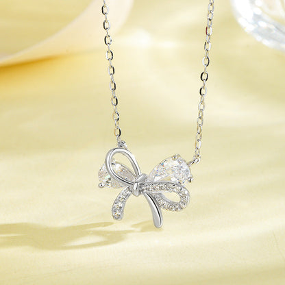 Preorder: Sterling Bow Necklace