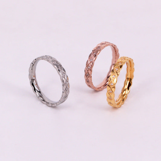 *Preorder: Diamond Stamped CZ Rings*