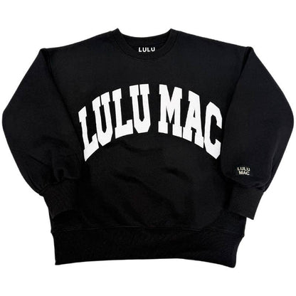 Lulu Mac Sweatshirt Black/White