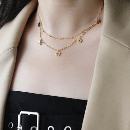 *Preorder: Layered Floral Necklace*