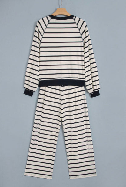 Stripe Drawstring Set