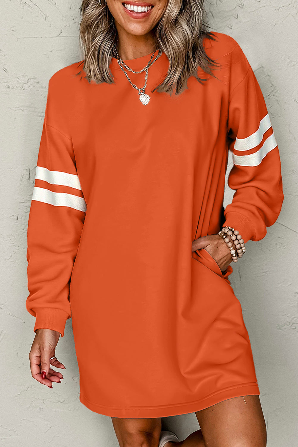 Varsity Dress *MULTIPLE COLORS* RTS