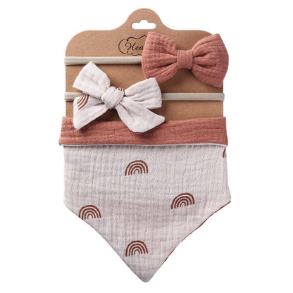 *Preorder: Muslin Bib and Bows Pack*