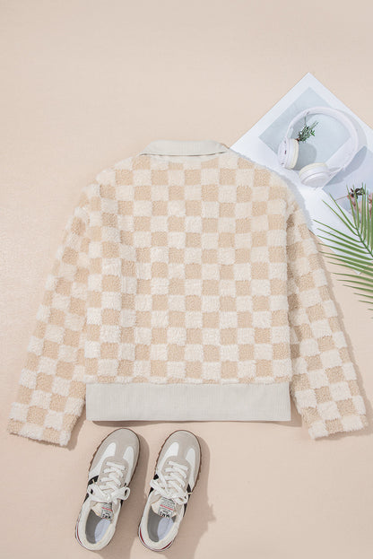 Khaki Sherpa Corduroy Jacket LT