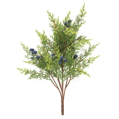 Blue Berry & Cedar Bush, 17"