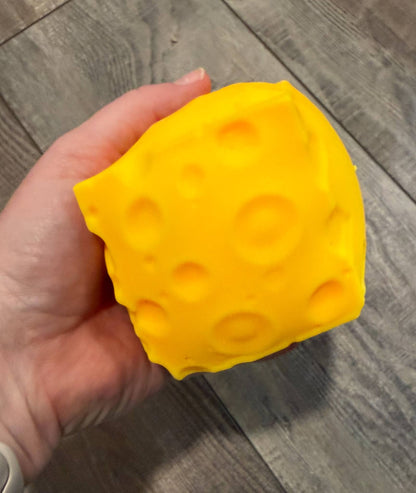 Squishy Squish Cheese Block Cube of Cheddar