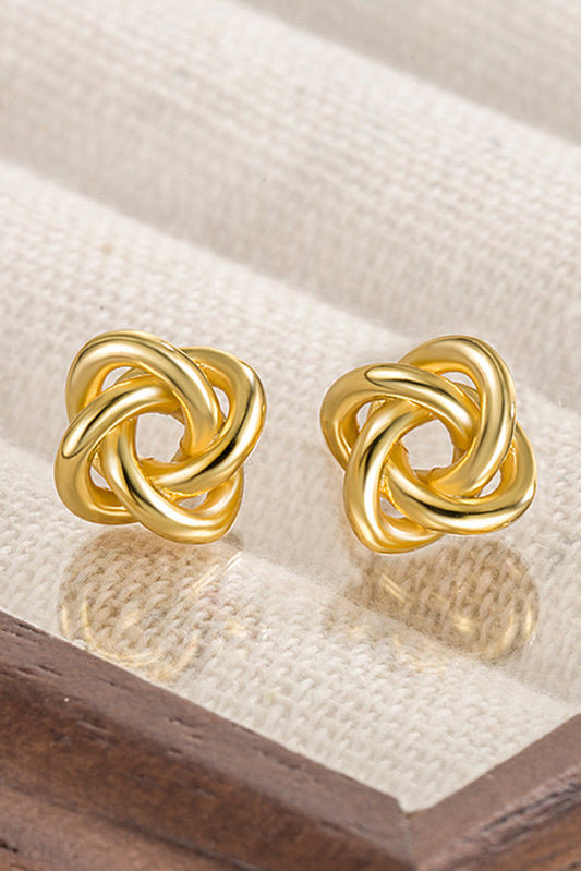Gold Knot Earrings RTS