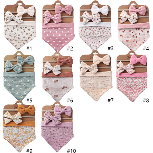 *Preorder: Muslin Bib and Bows Pack*