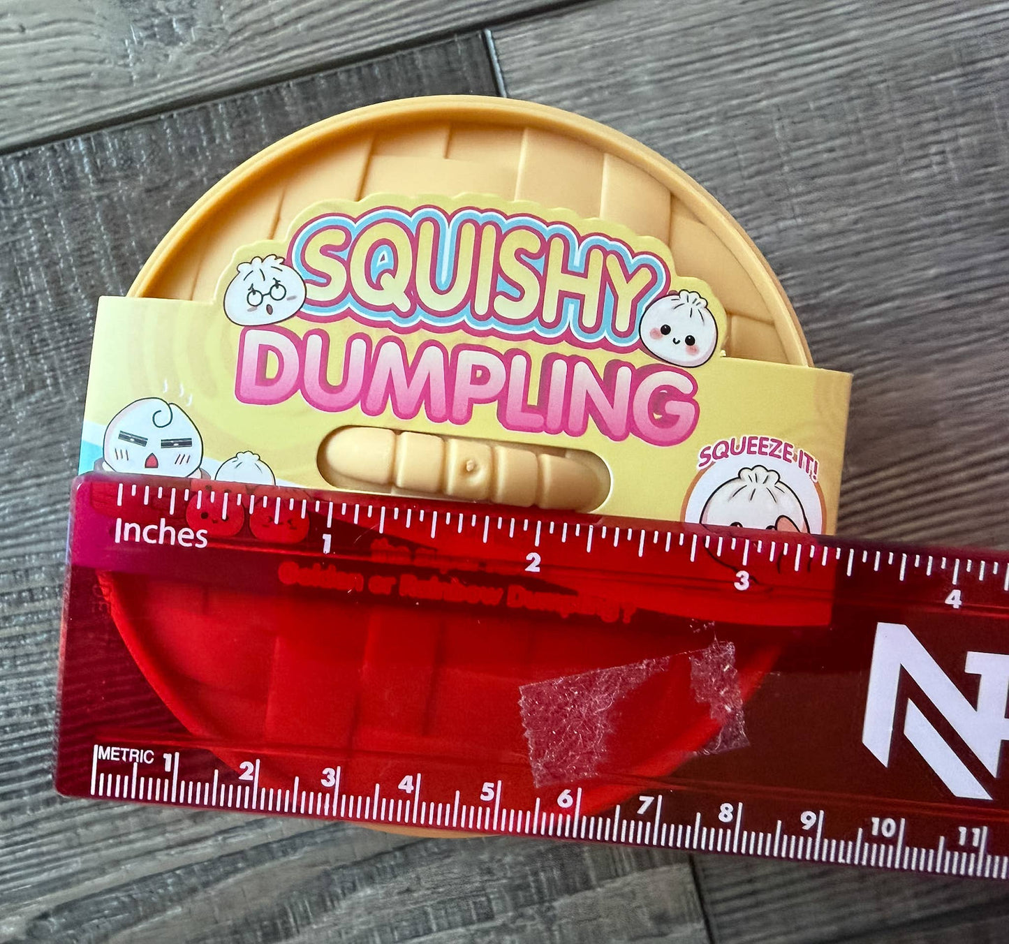 Mystery Squishy Neon Dumpling Stress Relief Toy