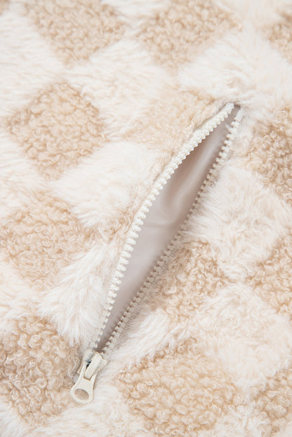 Khaki Sherpa Corduroy Jacket LT