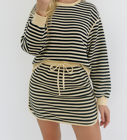 Stripe Pullover Set LT
