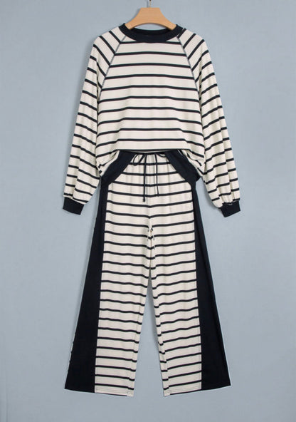 Stripe Drawstring Set Full Run RTS