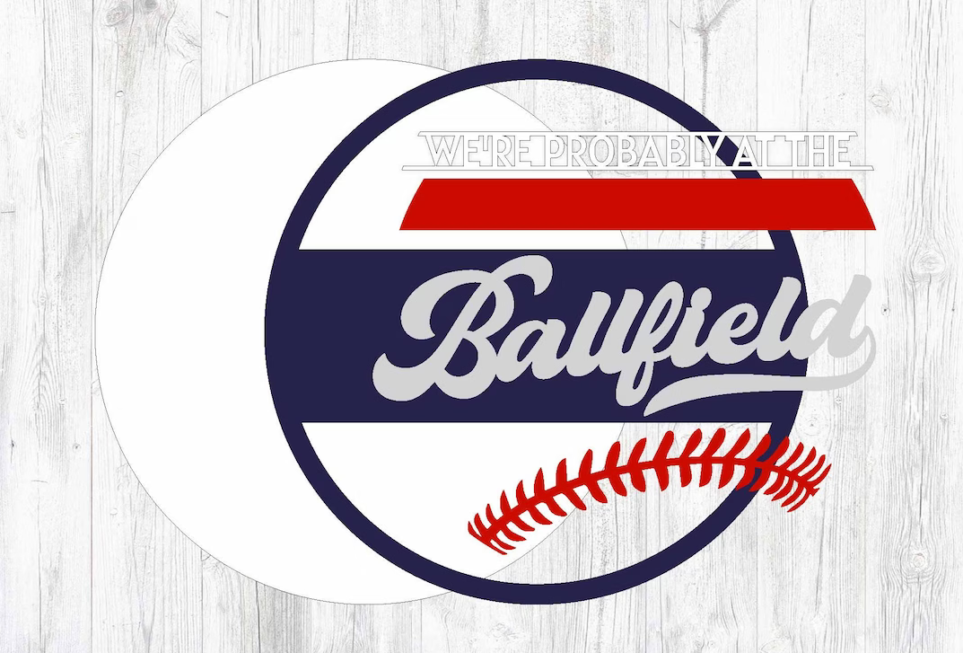 Ballfield Door Hanger DiY