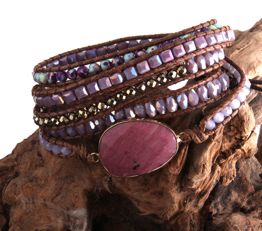 RTS Natural Stone Wrap Bracelet