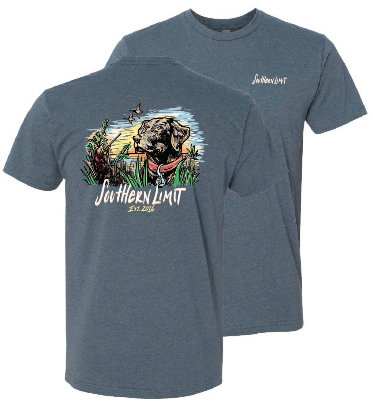119 Hunting Dog Short Sleeve Men's Graphic tee