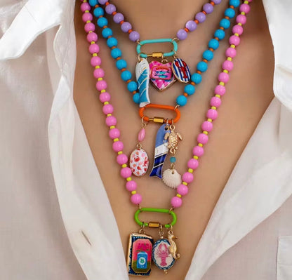 Charm Coastal Beach Necklace RTS
