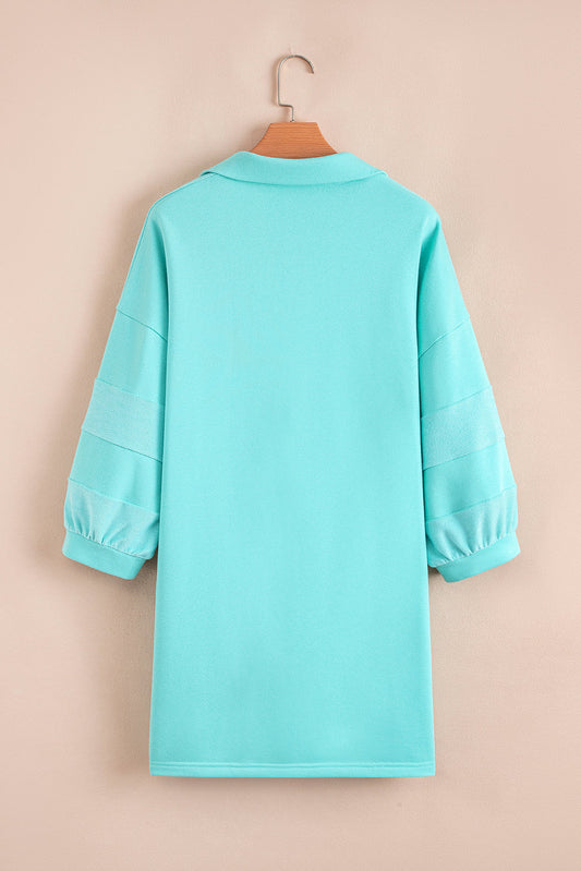 Blue Bow Shift Dress LT