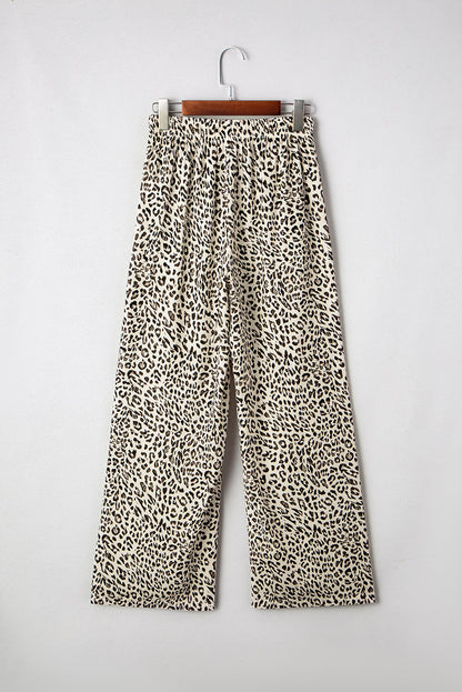 Brown Leopard Loose Pants RTS