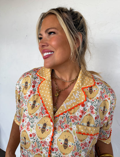 The Blakeley Farm Girl Luxe PJs Ready to Ship Now