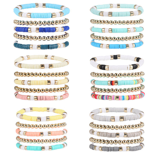 *Preorder: Heishi Bead Stacks*