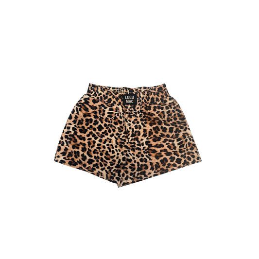 Lulu Mac Kids-Leopard SHORTS-Arriving Week of May 31st to Posh(Will be notified once they arrive for shipping or pickup)