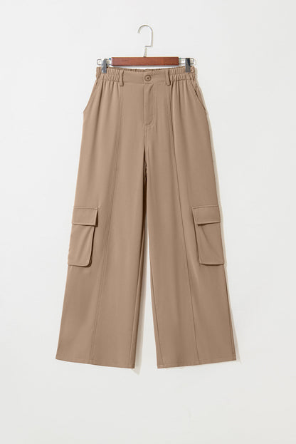 Elastic High Waist Cargo Pants November.