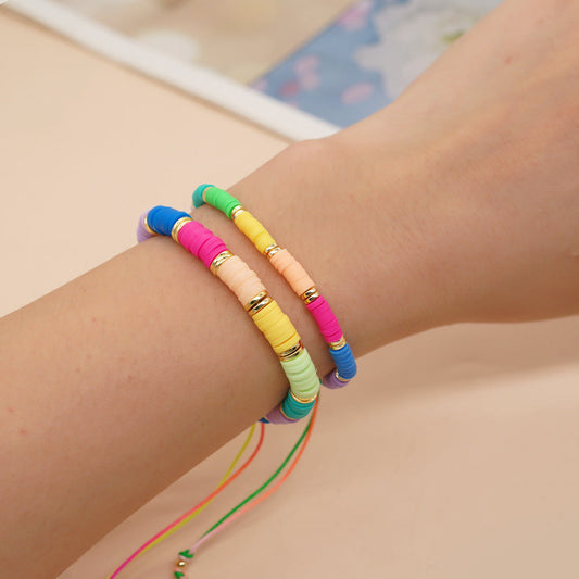 Preorder: Summer Heishi Bead Bracelet*