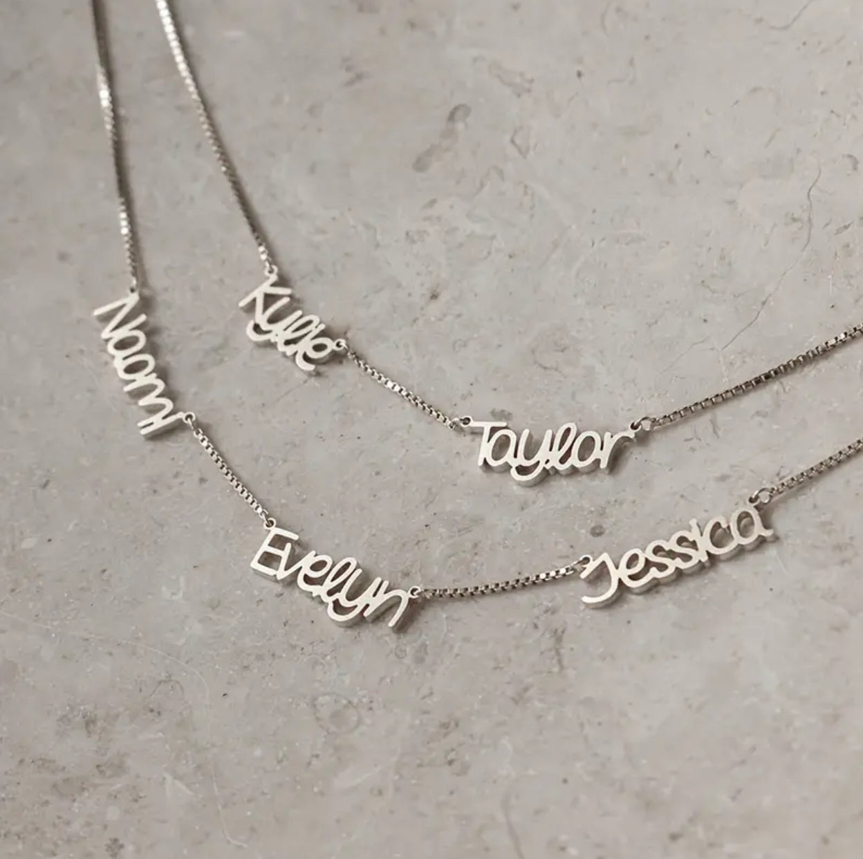 *RERUN Custom Multi-Name Necklace*