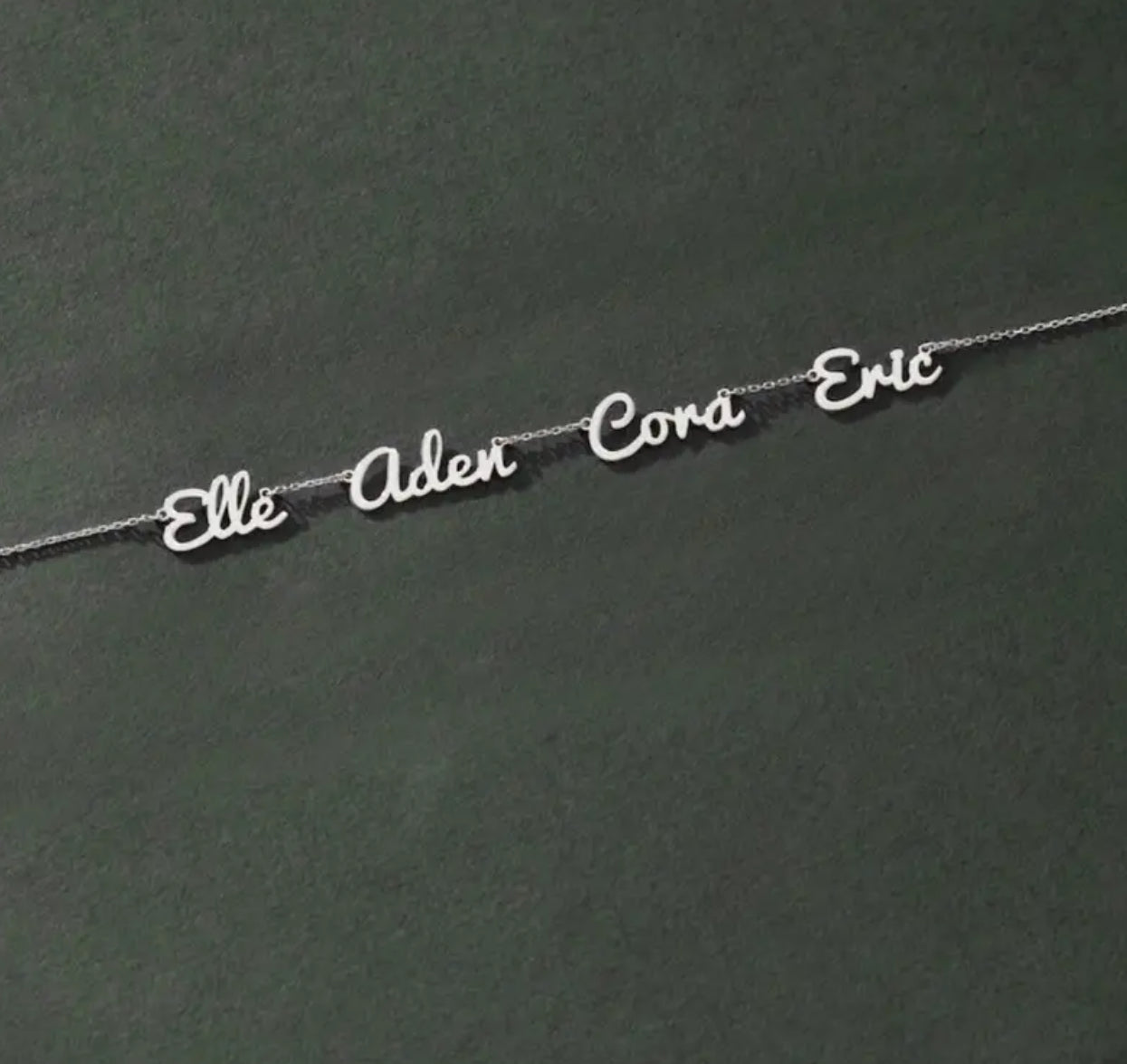 *RERUN Custom Multi-Name Necklace*