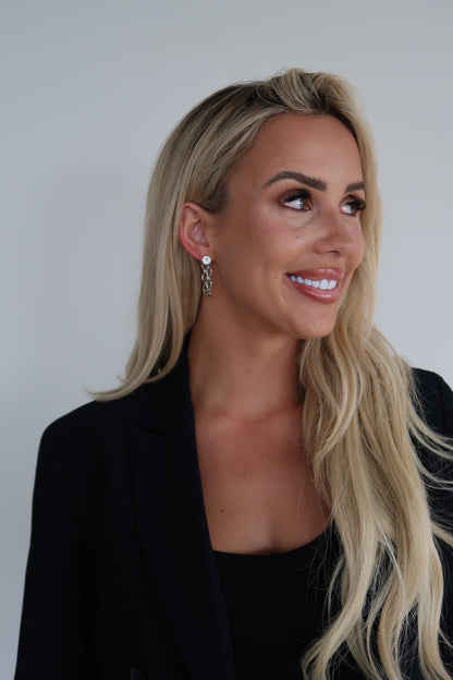SILVER RYLEIGH EARRINGS