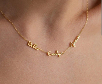 *RERUN Custom Multi-Name Necklace*