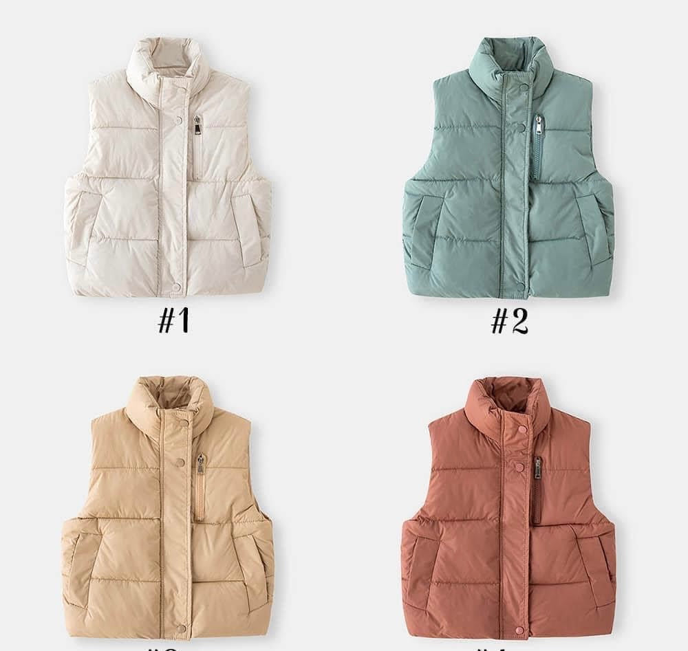 Kids puffer vest