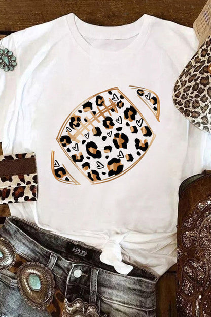 Cheetah Football Tee WS August