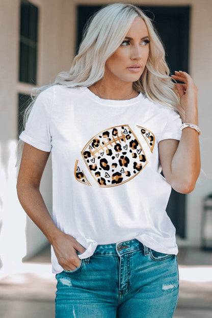 Cheetah Football Tee WS August