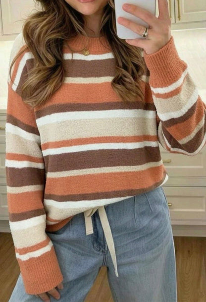 Stripe Colorful Sweater