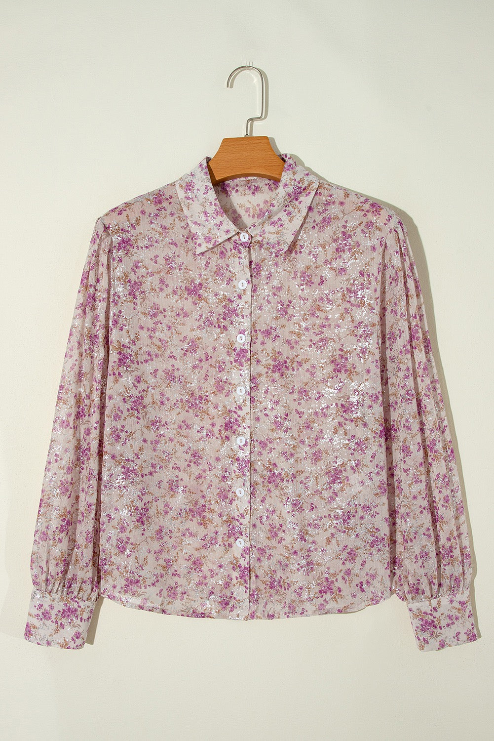 Floral Button Blouse LT