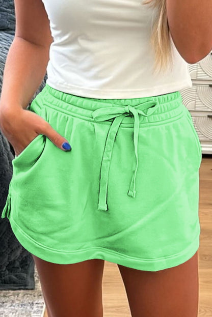 Neon Green Skort FB